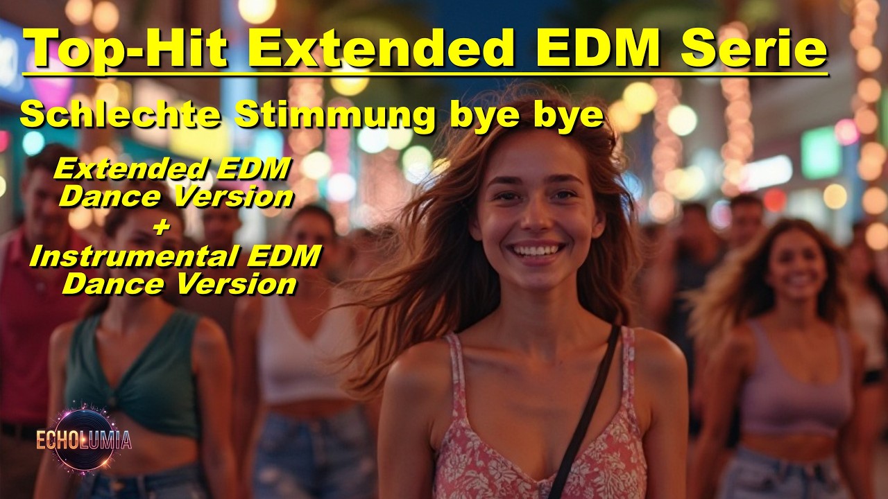 ❤️ Deutscher KI Pop Schlager als DJ-Party-Version | Schlechte Stimmung bye bye | EDM Dance Version