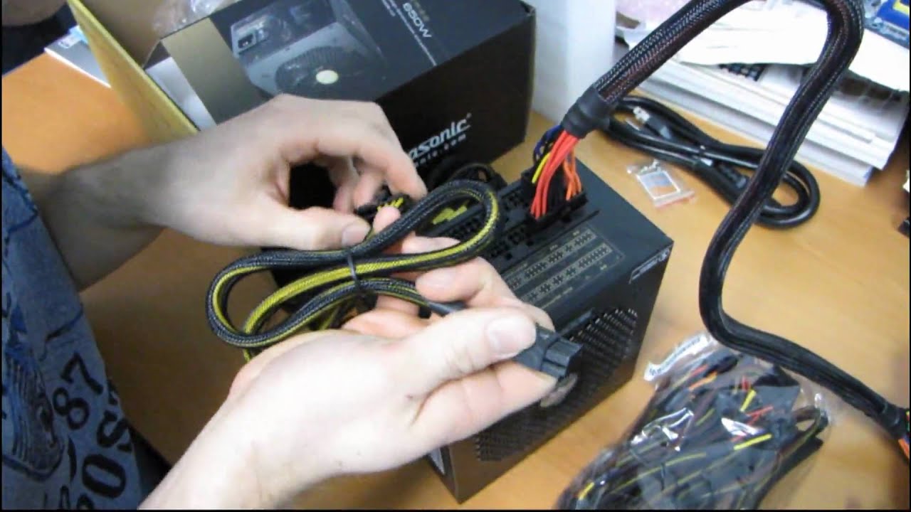 Seasonic X-Series 650W 80+ Gold Certified PC Power Supply Unboxing & First Look Linus Tech Tips