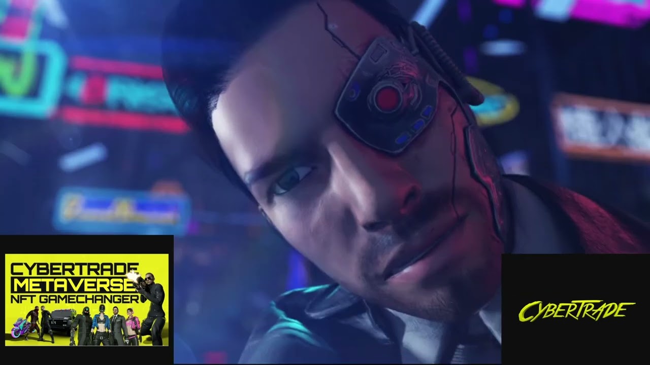 CyberTrade - NFT P2E game // BETTER THAN CYBERPUNK // QORPO GAMES
