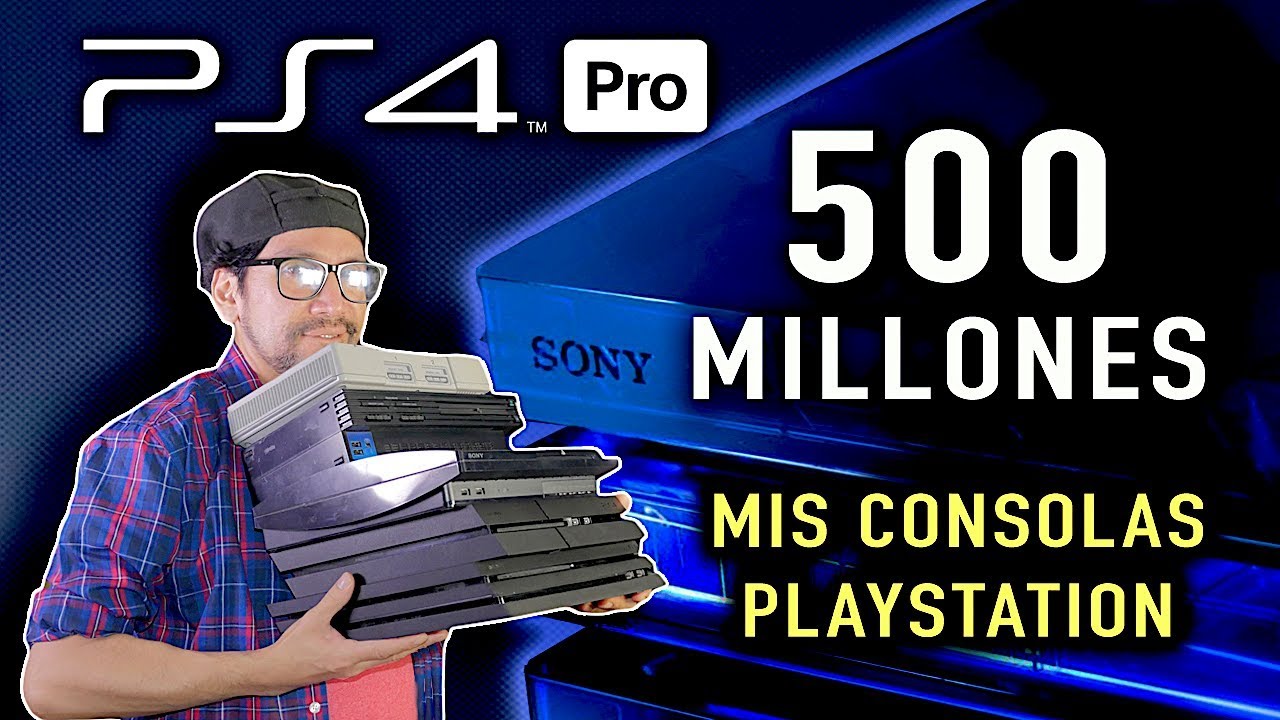 500 MILLONES de CONSOLAS PlayStation | Mis consolas de Sony 🎮😮 || Jugamer