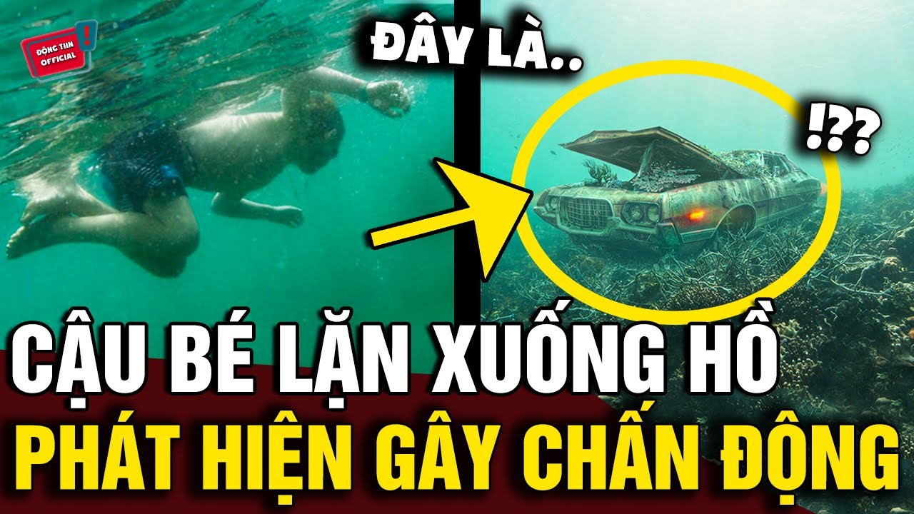 Lặn xuống hồ tìm thấy 'CHIẾC Ô TÔ CŨ', cậu bé 13 tuổi tìm ra vụ 'MẤT TÍCH BÍ ẨN' 27 năm | Động Tiin