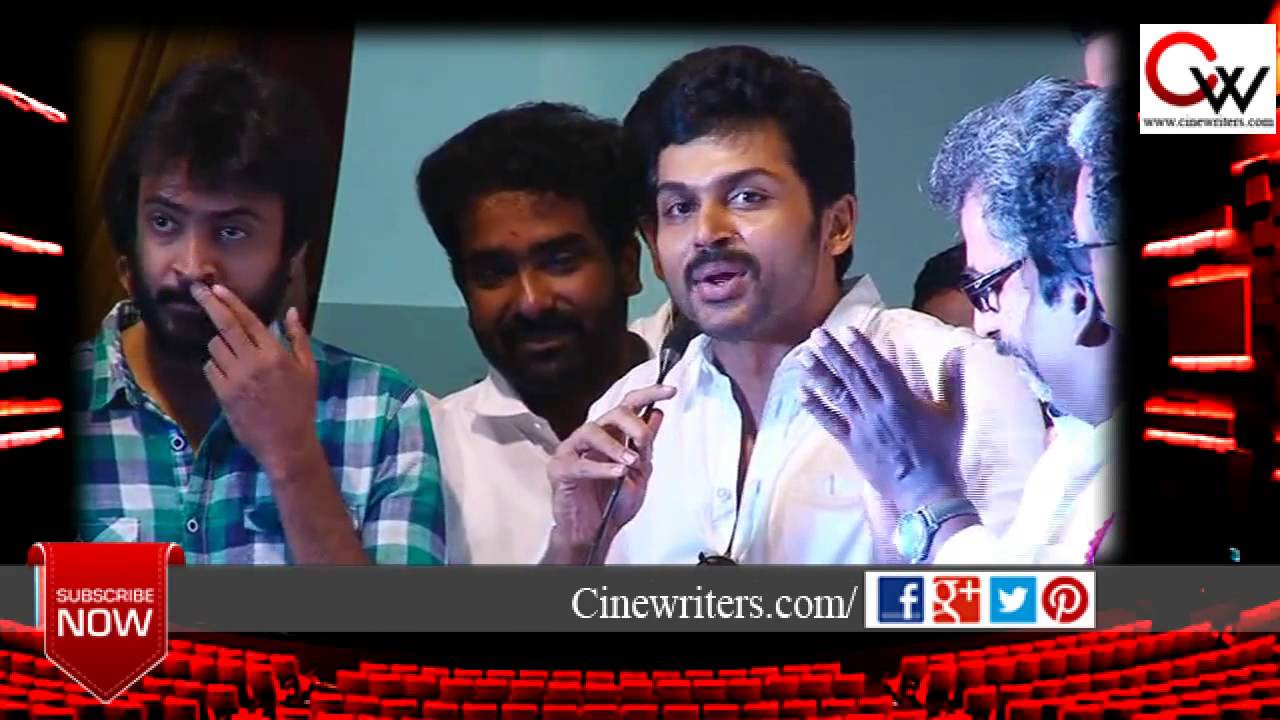 Actor Karthi speaks about Nadigar Sangam Election at Pandavar Ani Campaingn Meeting