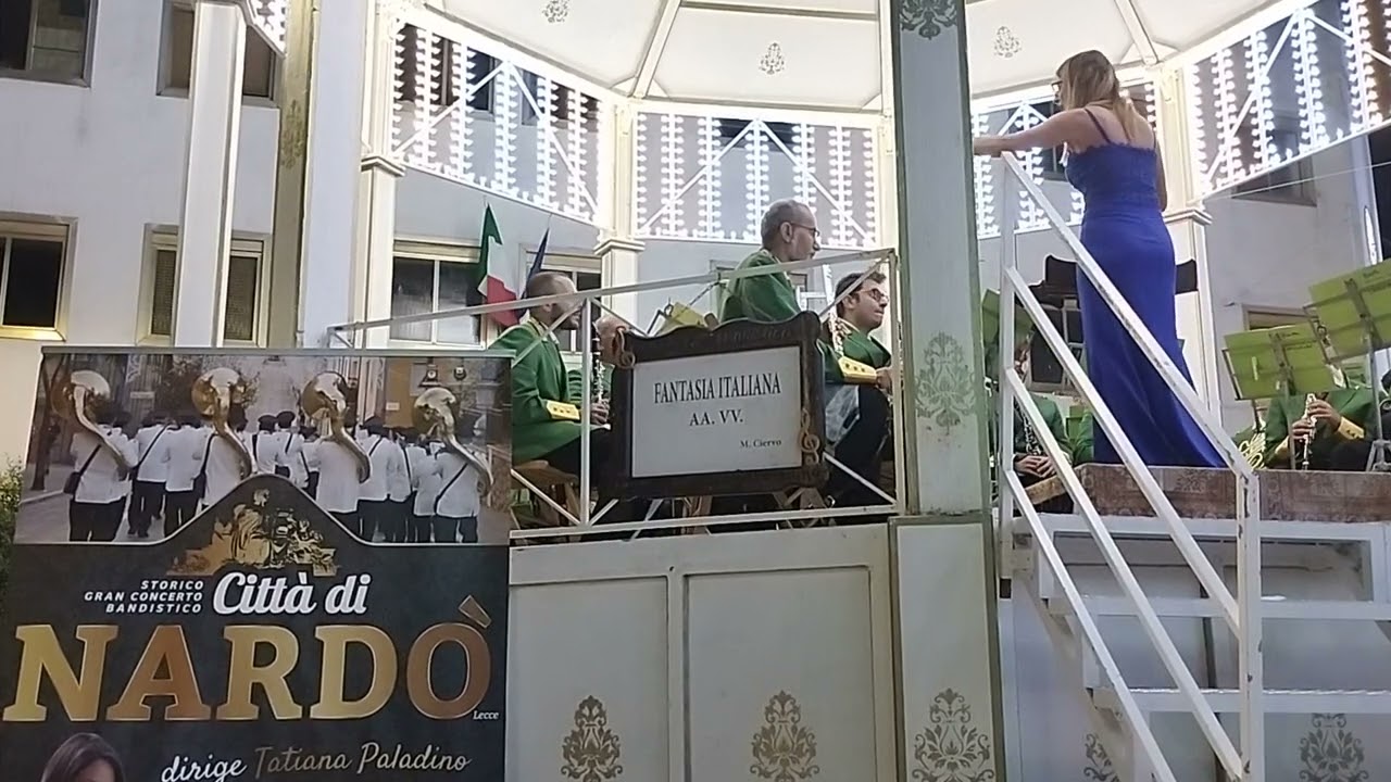 Fantasia Italiana Banda di Nardò 26/6/23 Sannicandro di Bari Festa di San Giuseppe