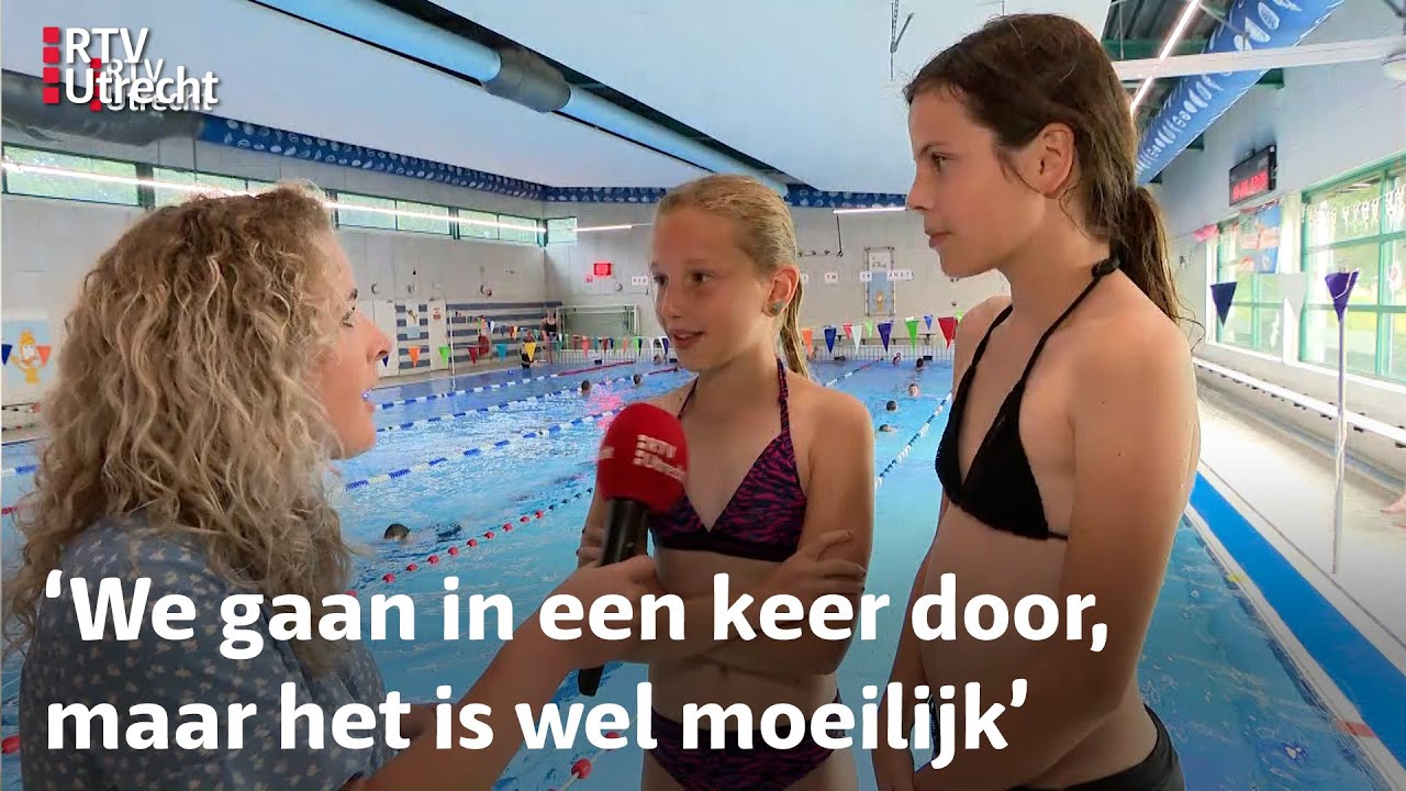 Warm weer? In Harmelen zoeken ze verkoeling bij de Zwem4daagse | RTV Utrecht
