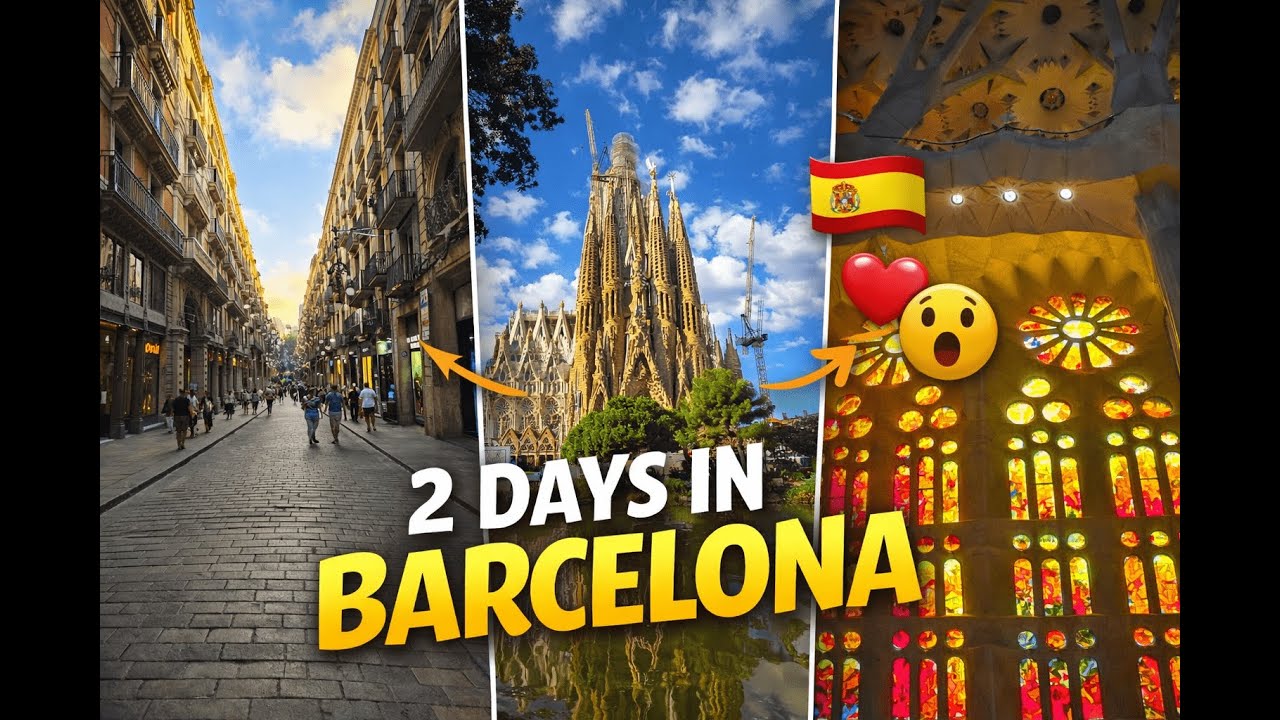 We Fell in Love With Barcelona in 48 Hours 🇪🇸 | Sagrada Familia, Gothic Quarter & More