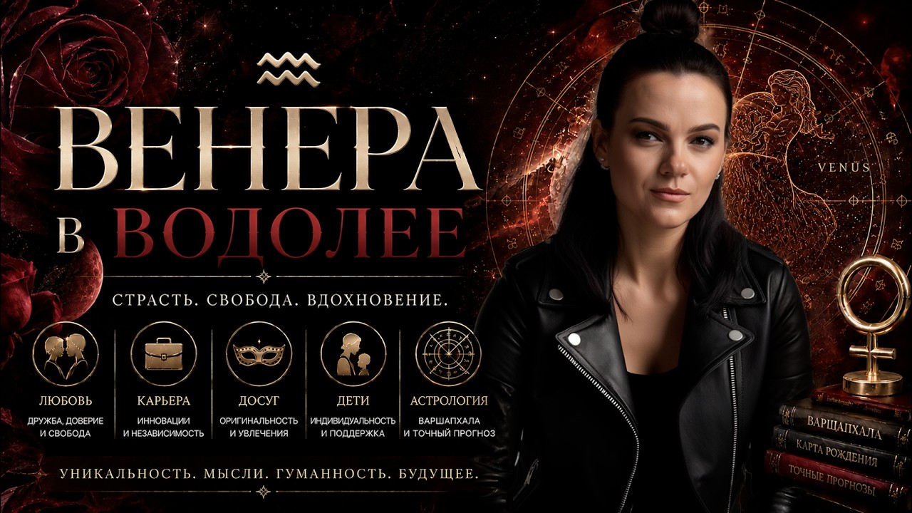 ВЕНЕРА в ВОДОЛЕЕ - любовь, деньги, развлечения, стиль. Значение и функции в гороскопе