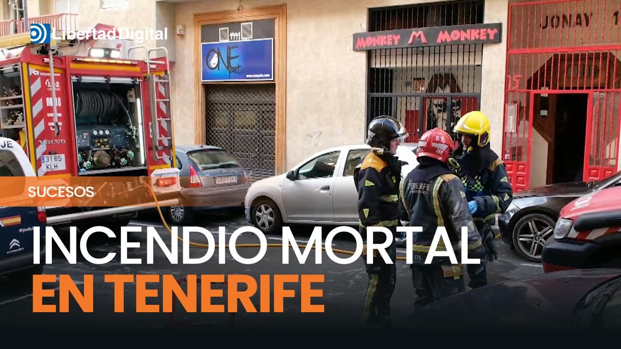 Fallece un hombre de 74 años en un incendio en La Laguna (Tenerife)