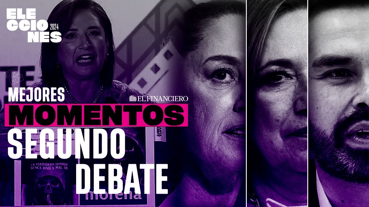 Mejores momentos del SEGUNDO DEBATE presidencial