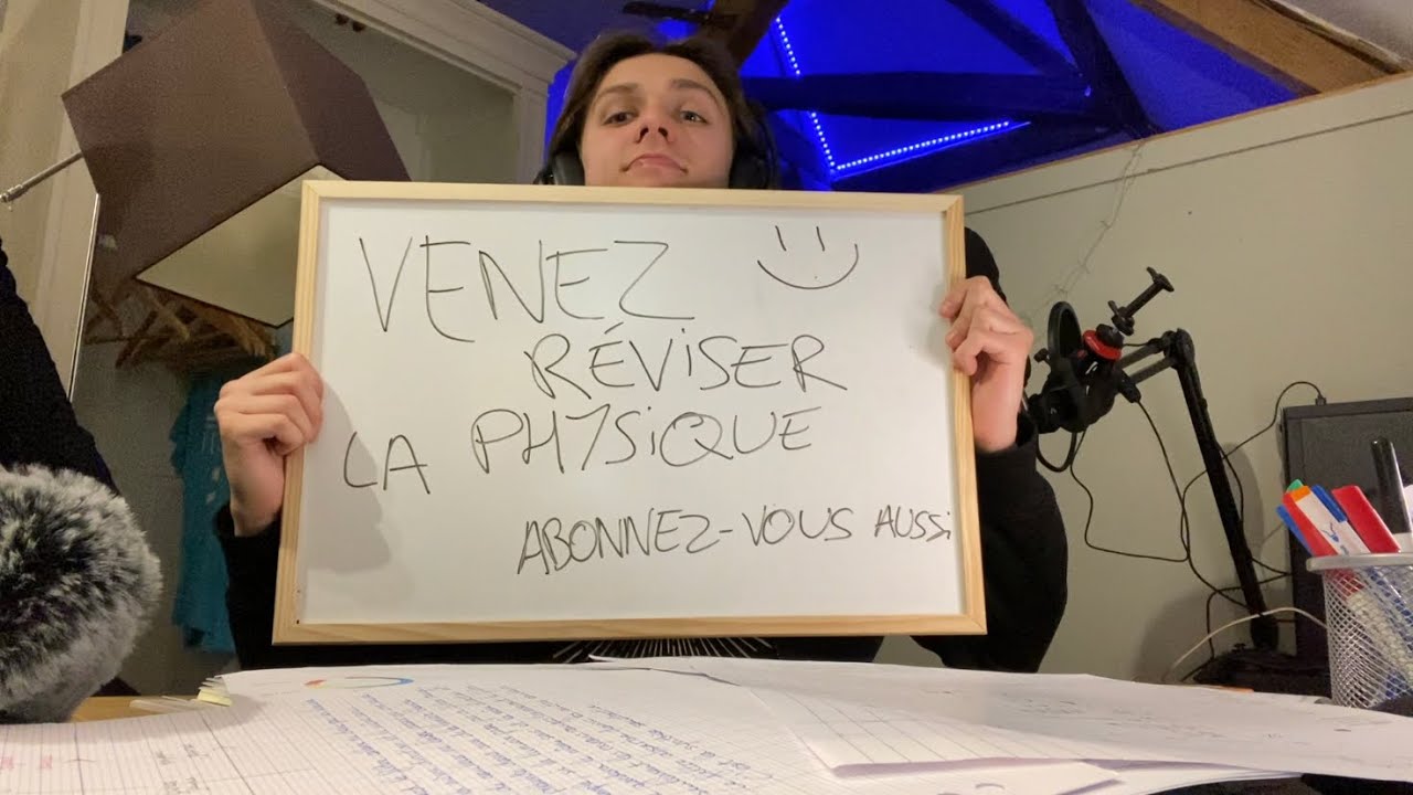 ASMR | on révise la physique ensemble pour le contrôle de demain | soft spoken