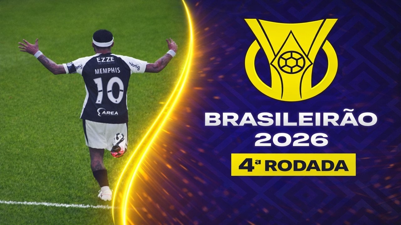 🔴🏆 BRASILEIRÃO 2026 🔥 🏆 4ª RODADA