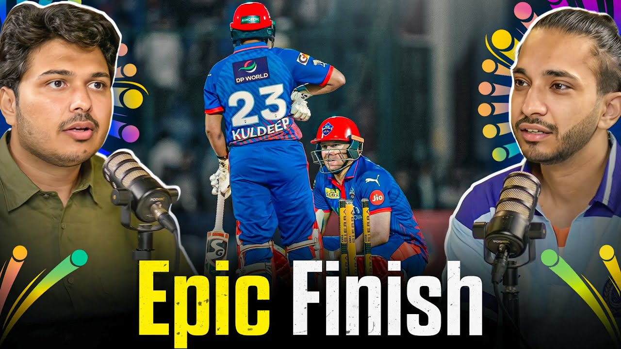 GT beats DC by 1 run and make shubham's eyes Wet