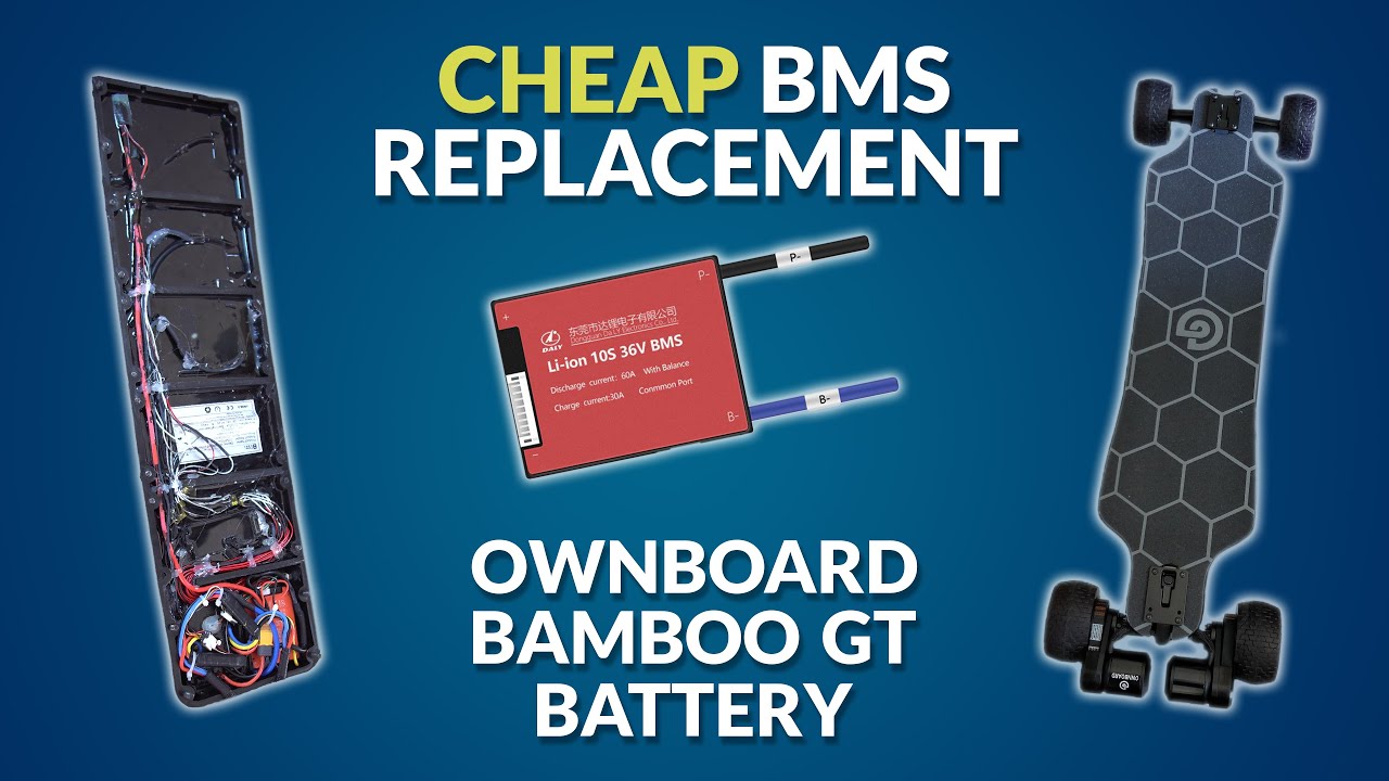 How To Replace a BMS (Ownboard Bamboo GT Battery)