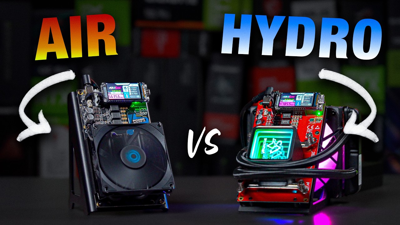 How Far Can Hydro Cooling Push a Bitcoin Miner?