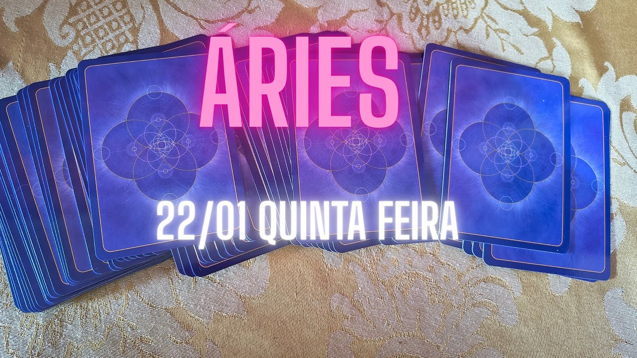 ÁRIES ♈ 22/ 01 Quinta feira.  Encontro com um grande amor. Reconciliação. Ganho financeiro.  