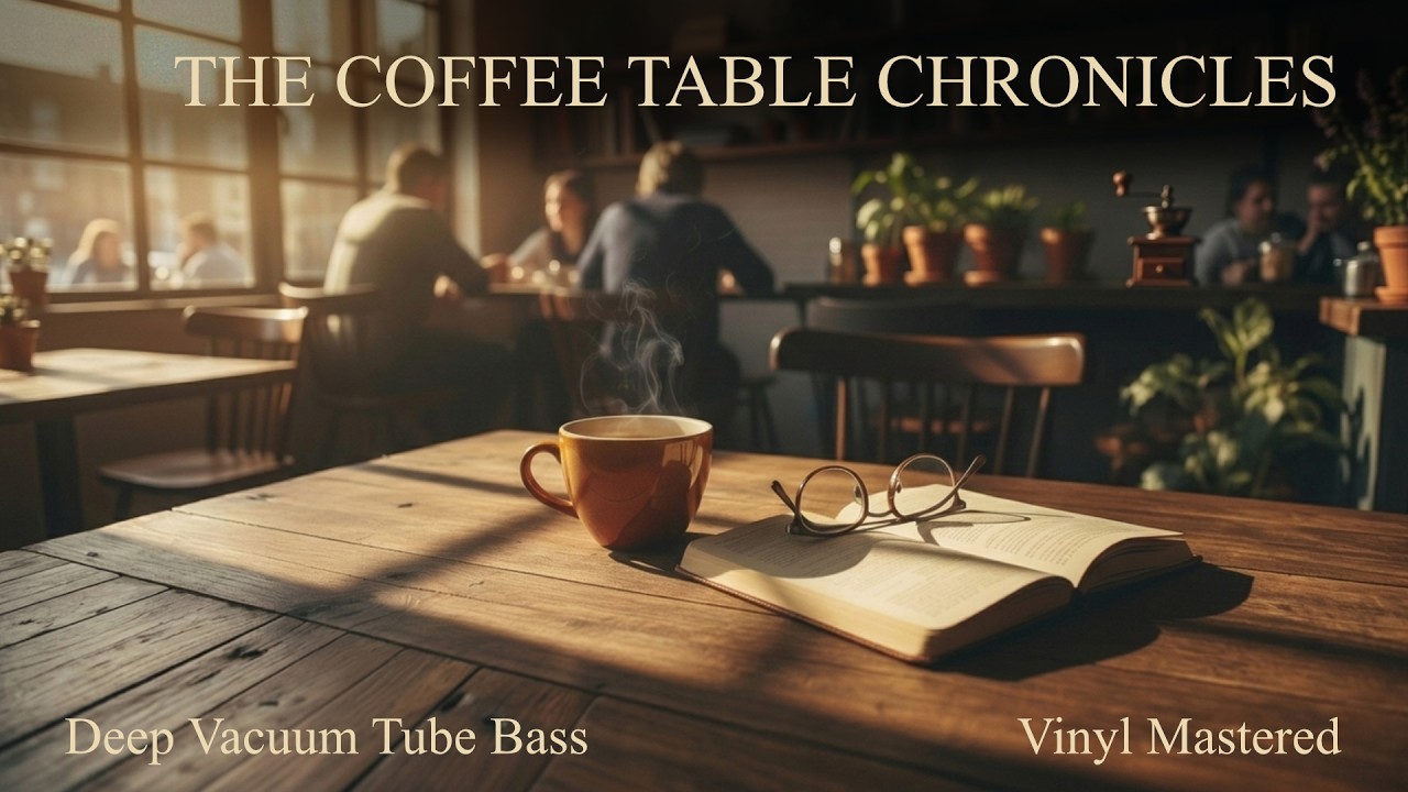 ☕️ 咖啡桌紀事｜22分鐘極致黑膠感真空管爵士｜《The Coffee Table Chronicles》專輯｜深沉重低音．書香微光午後．Analog Sophisticated Jazz