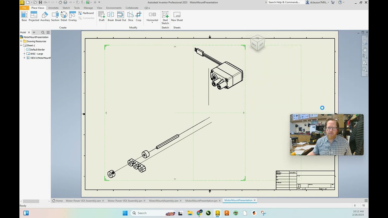 Inventor Presentation File Creation
