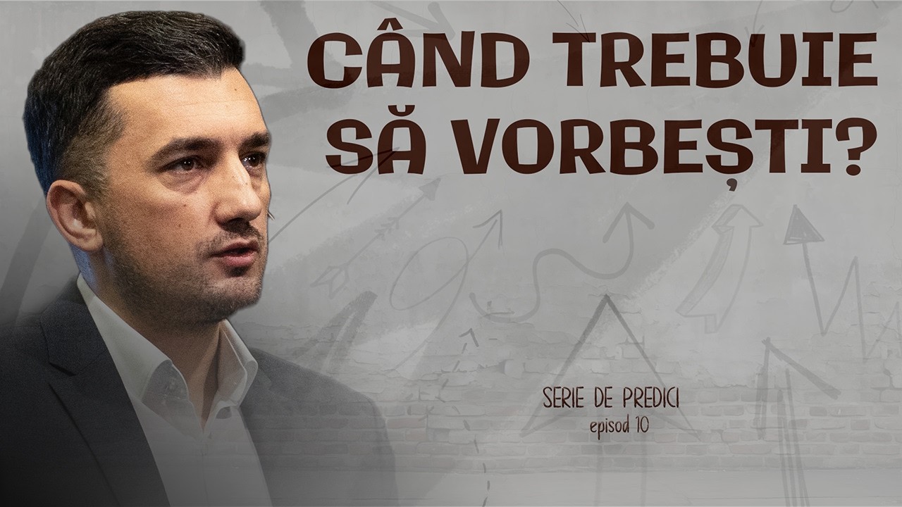 C&acirc;nd trebuie să te ridici și să vorbești? |  Dorel Coraș | Geneza Oradea