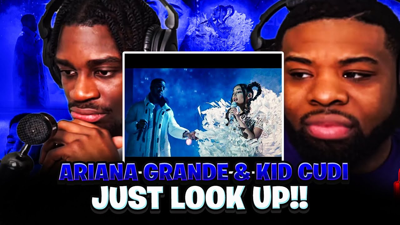 BabantheKidd FIRST TIME reacting to Ariana Grande & Kid Cudi - Just Look Up! Full Video Performance