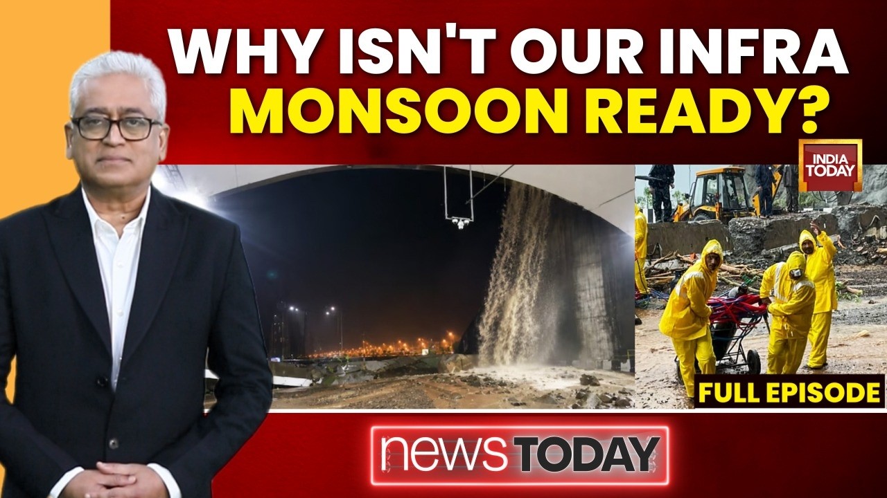 Шоу Rajdeep Sardesai: муссонный хаос в Мумбаи | Реорганизация фонда Ram Mandir | Споры вокруг бен...