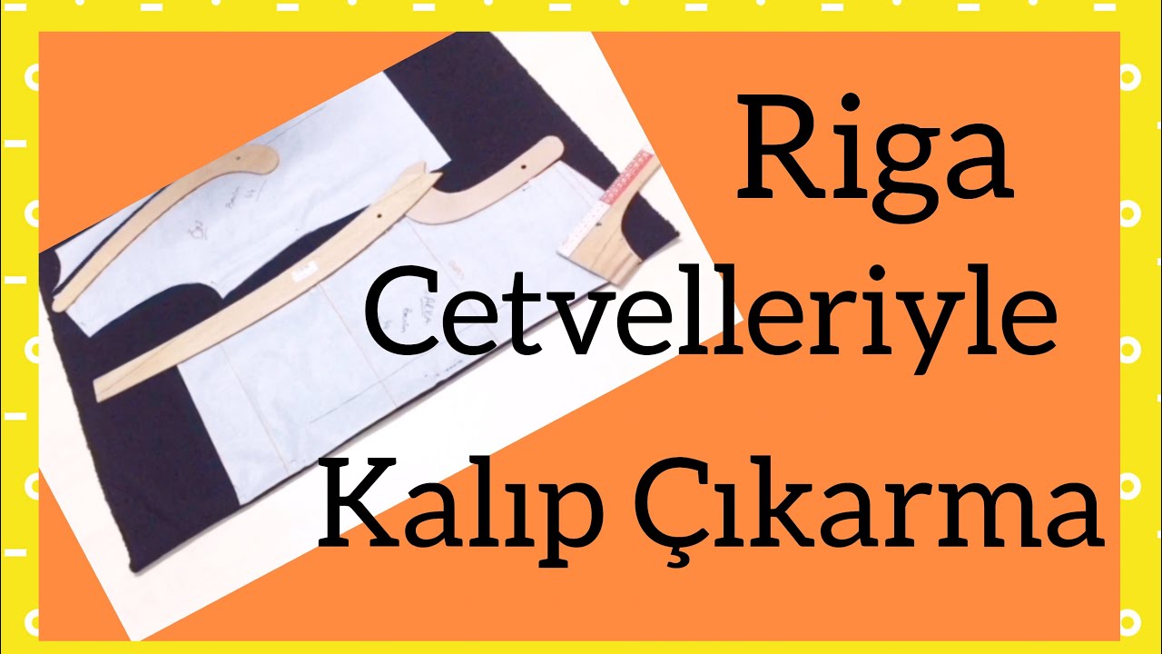 RİGA CETVELLERİYLE KALIP ÇIKARMA #rigacetvelnasılkullanılır #rigacetvel #zeliş'indikişodası