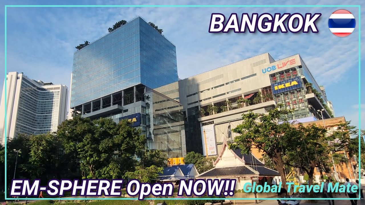 Enjoy the Em-Sphere Luxury Shopping Mall Bangkok 🇹🇭 Thailand