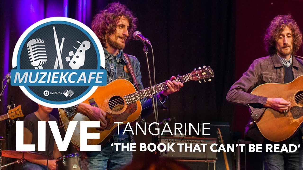Tangarine - 'The Book That Can't Be Read' live bij Muziekcafé