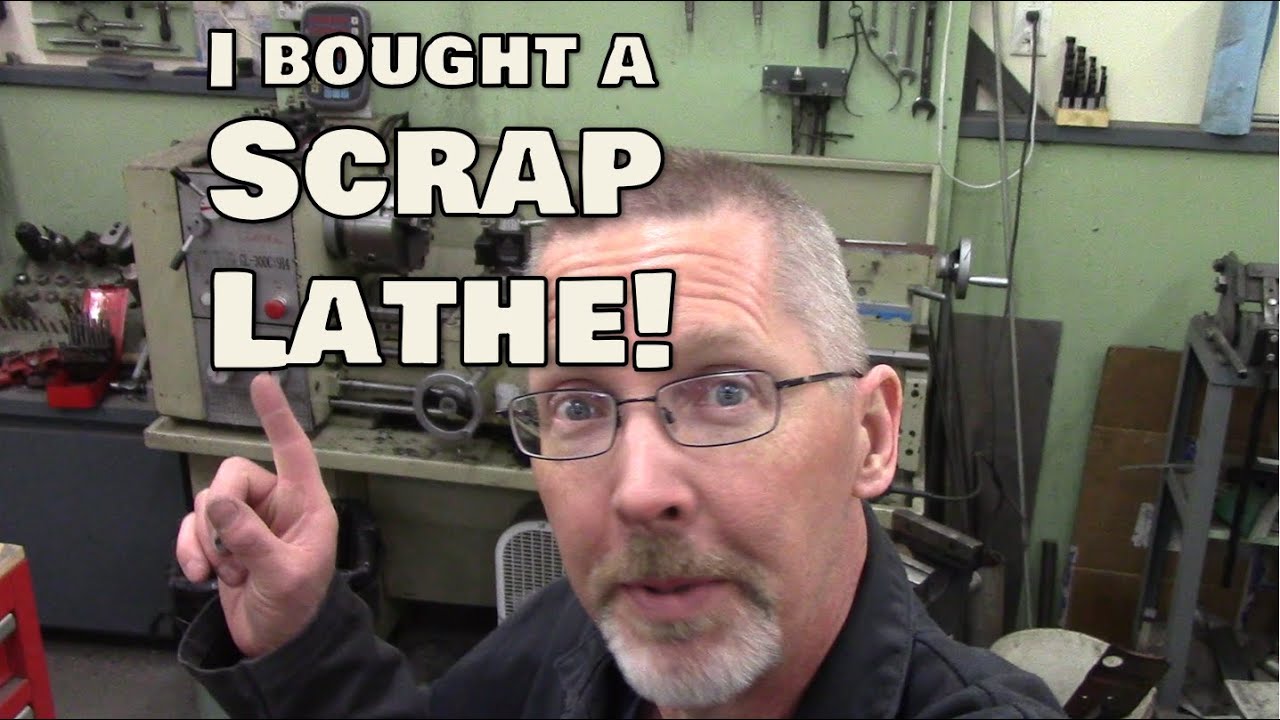 Fixing a Scrapped Lathe