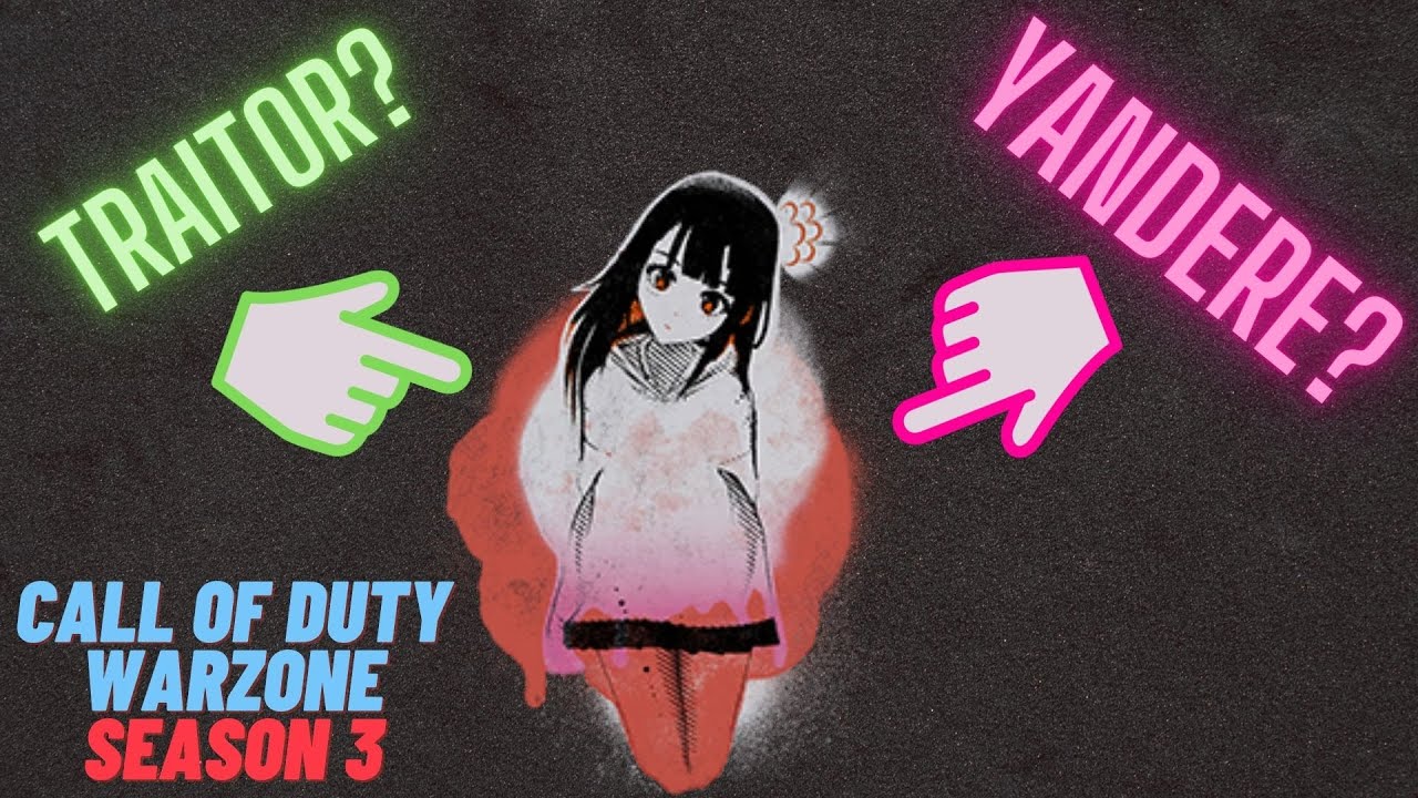 Never trust your (Yandere-)Waifu | CoD Warzone Season 3 | epic moment #Shorts