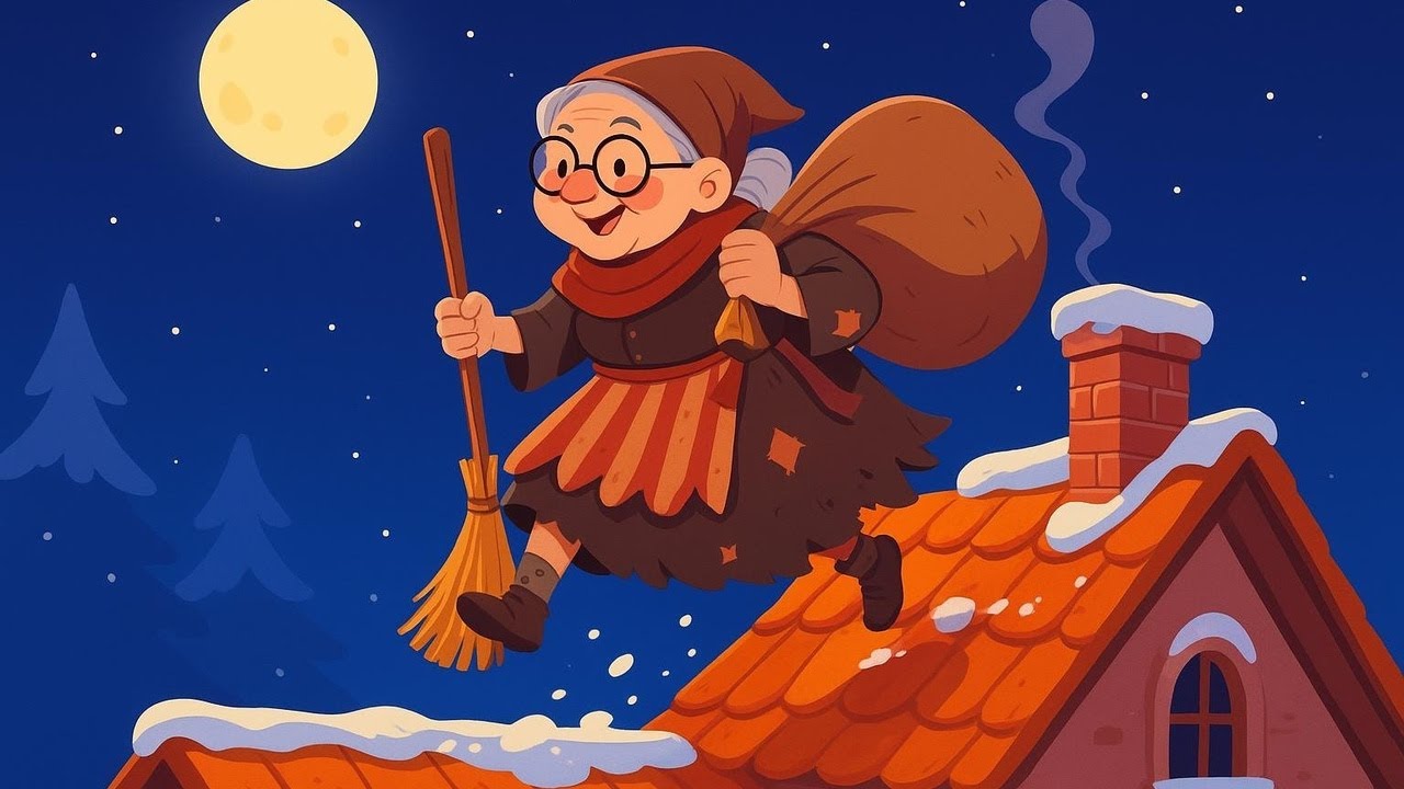 La befana vien di notte con le scarpe tutte rotte... 👵🏼 | Filastrocca per bambini