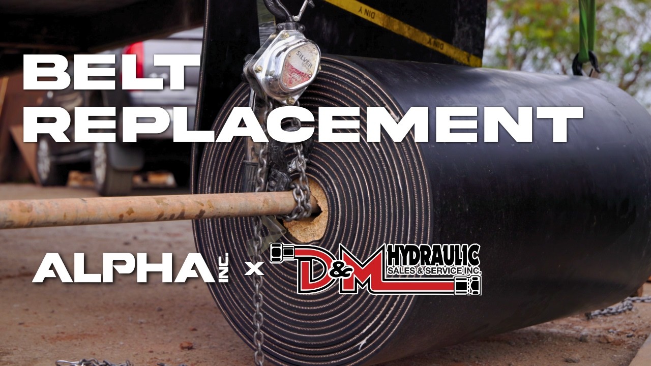 Alpha Inc. - Base Yard Belt Repair with D&M