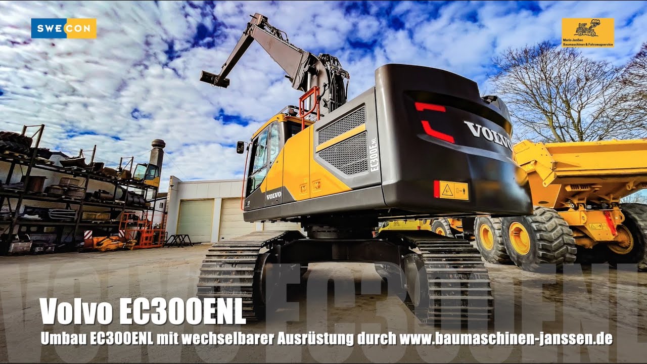 Volvo EC300ENL... Sonderedition mit vollhydrl. wechselbarer Arbeitsausrüstung.