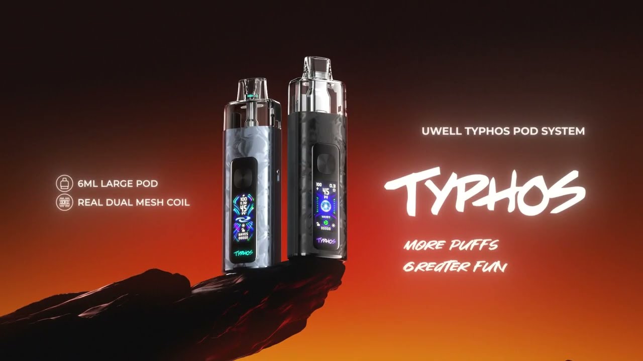 Uwell Typhos Pod Kit | Introduction | TBV
