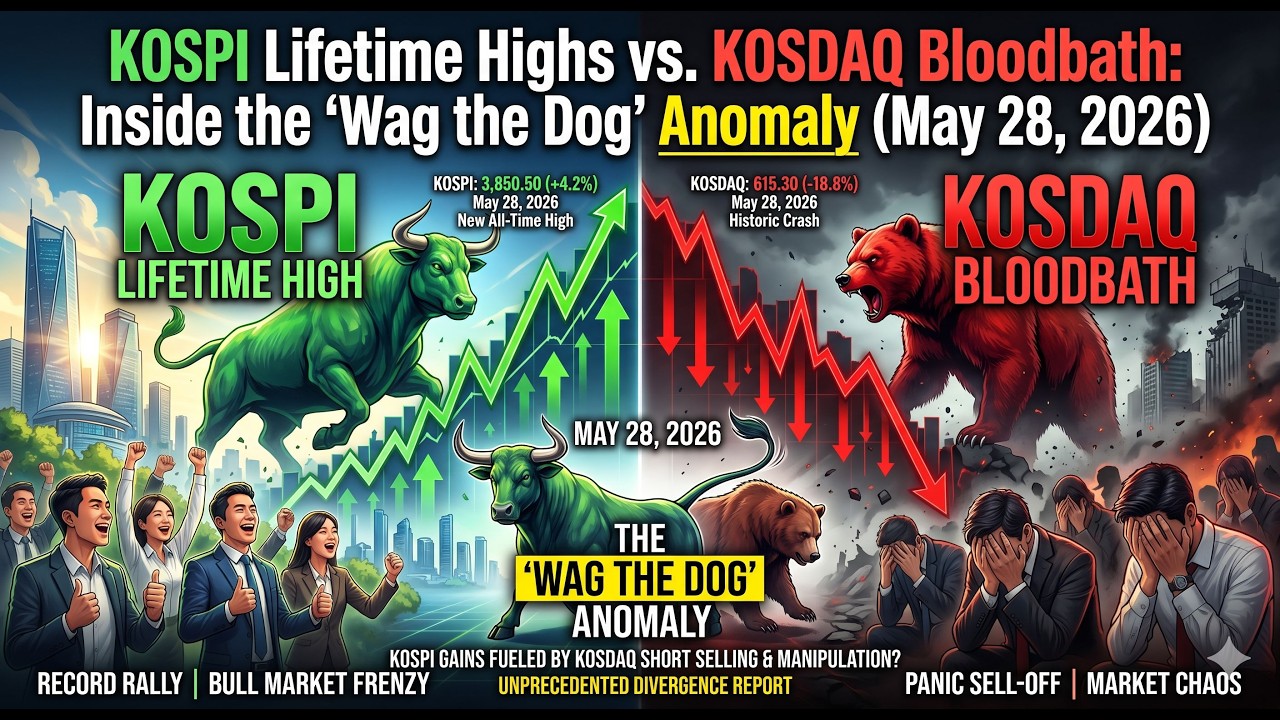 KOSPI Lifetime Highs vs. KOSDAQ Bloodbath: Inside the 