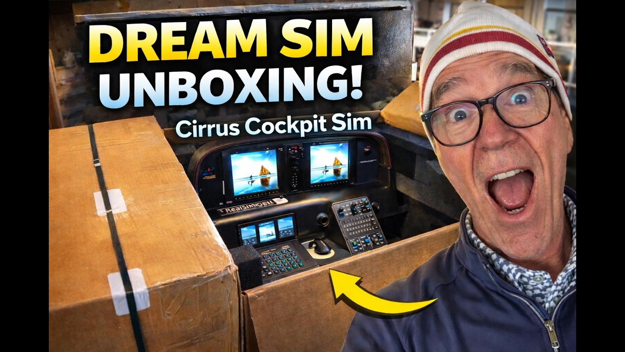 Best Xmas Present Ever-RealSimGear Cirrus Cockpit Simulator