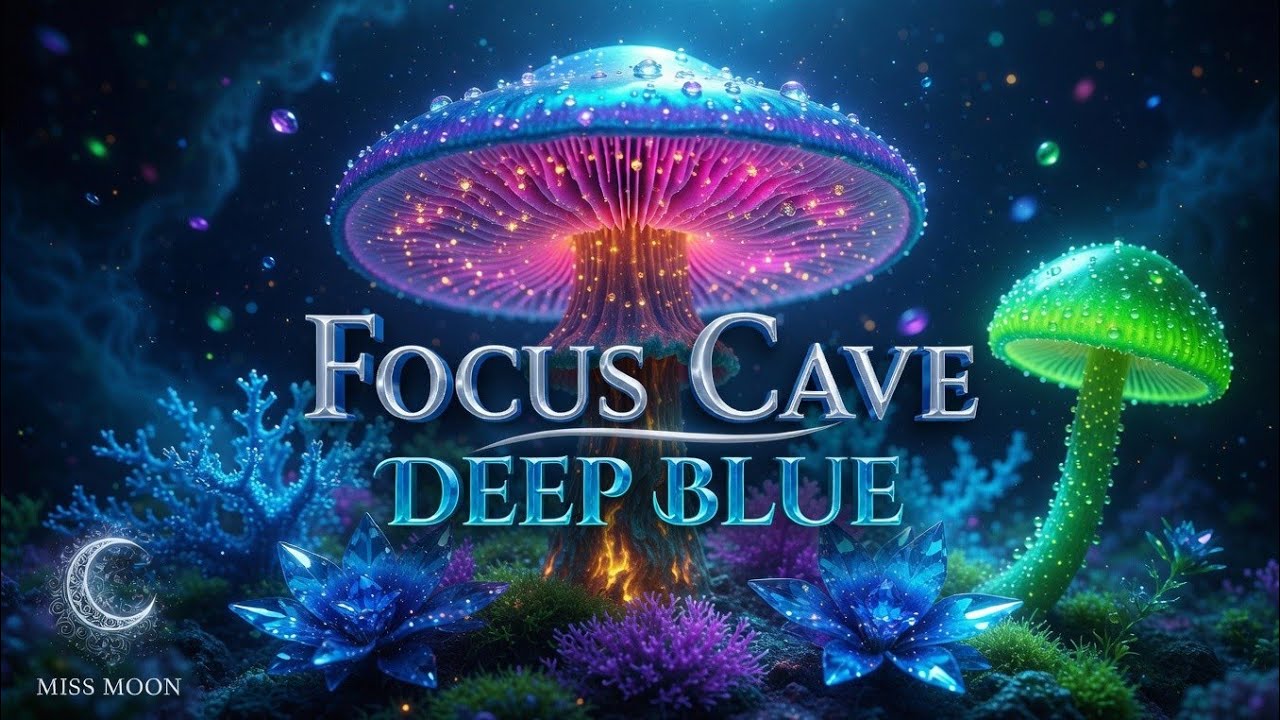 Chill Vibes 2026: Deep Blue Mushroom Cave (30 Min)