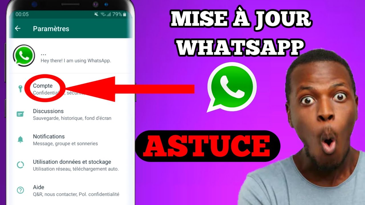 Une Astuce et une nouvelle mise à jour de Whatsapp