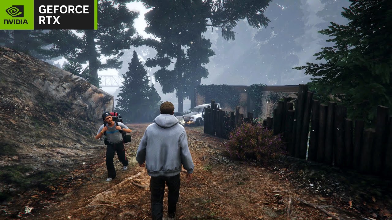 Calm Sunday turns into a Police Chase / GTA V Gameplay No Commentary / NVE & Quantv /  RTX 4080 4K