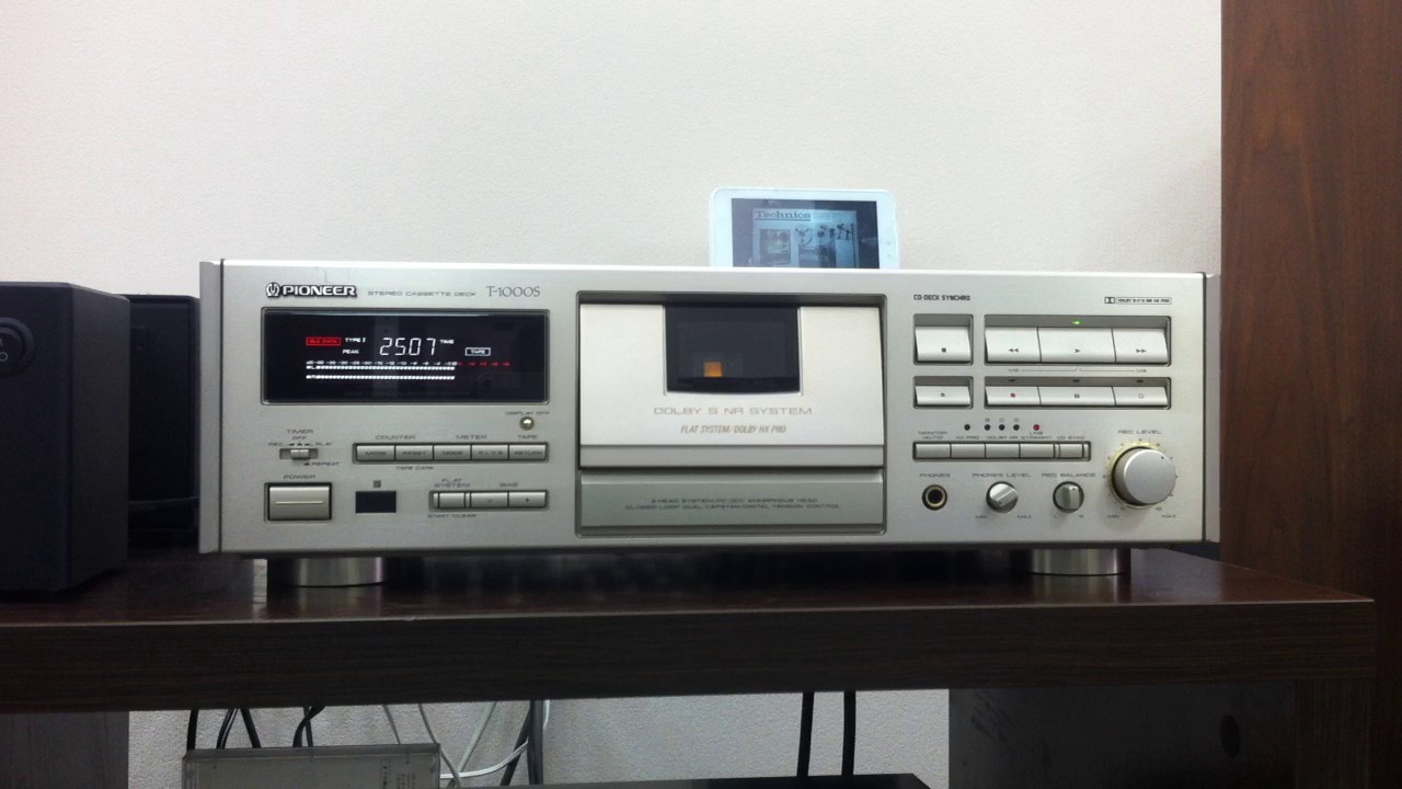 Pioneer T-1000S ￥100,000(1991年発売)