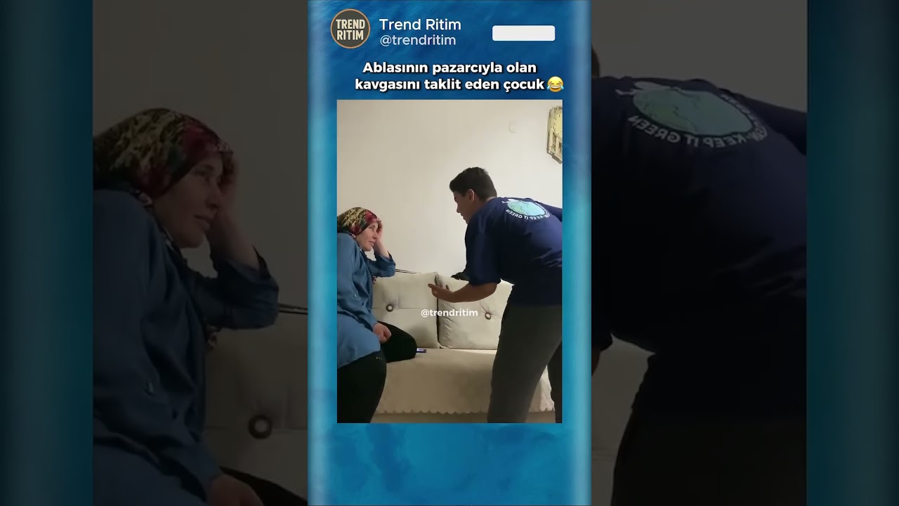 Ablasının Pazarcı ile olan kavgasını taklit eden mahmut🤣🤣 #keşfet #ytdayibenionecikarnolur