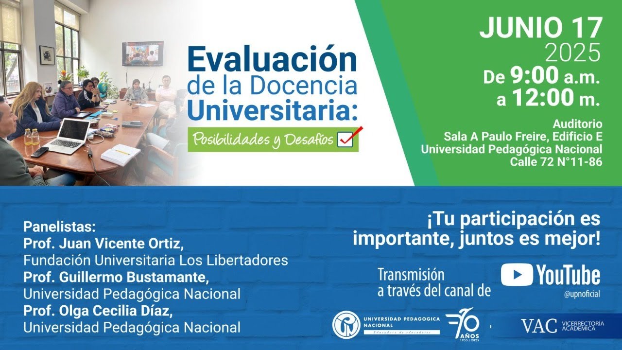 Panel: Evaluación de la Docencia Universitaria: Posibilidades y Desafíos