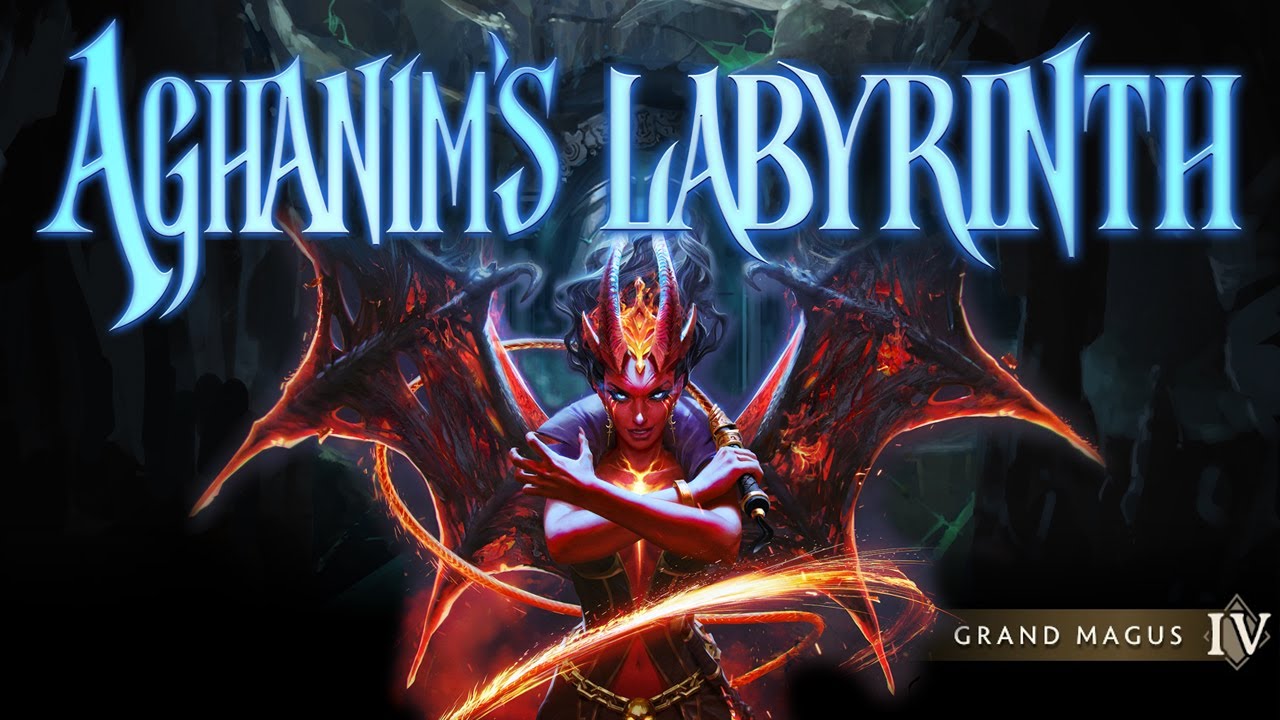 DOTA 2 Aghanim's Labyrinth - Grand Magus (IV) - Queen of Pain POV
