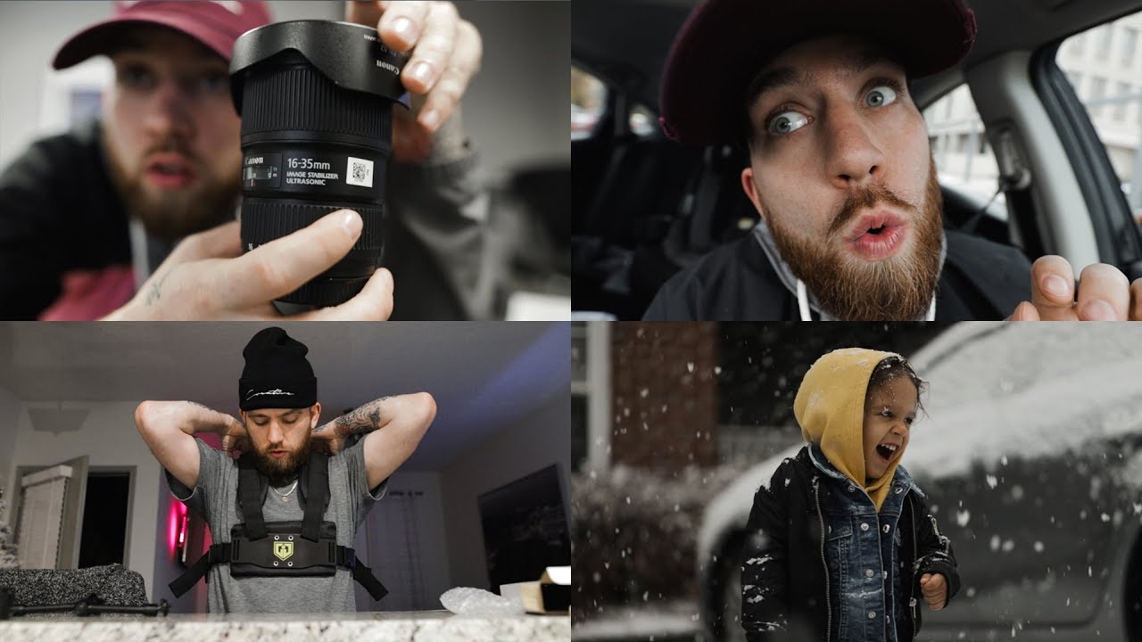 VLOG | New Lenses & Stabilizer + Snow Cinematics