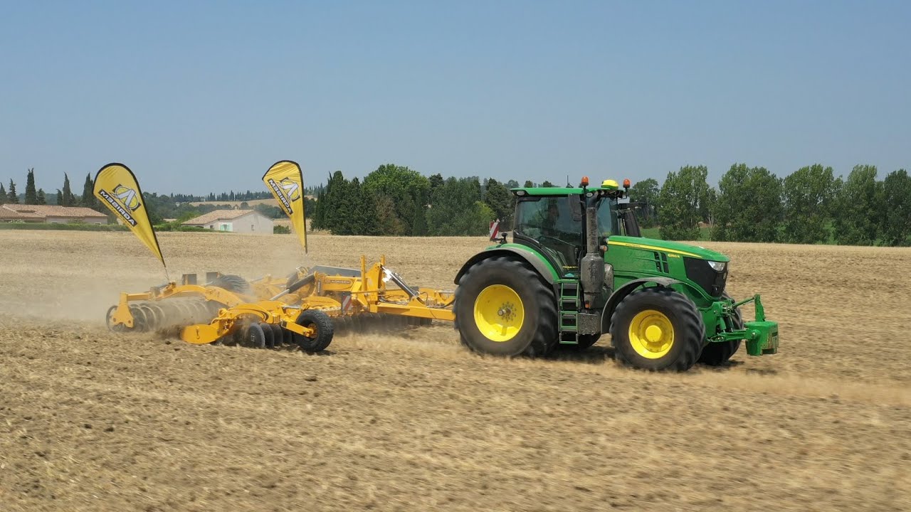 DEMO d'outils de dechaumage avec @AgrisemInternational  + AGRIVISION