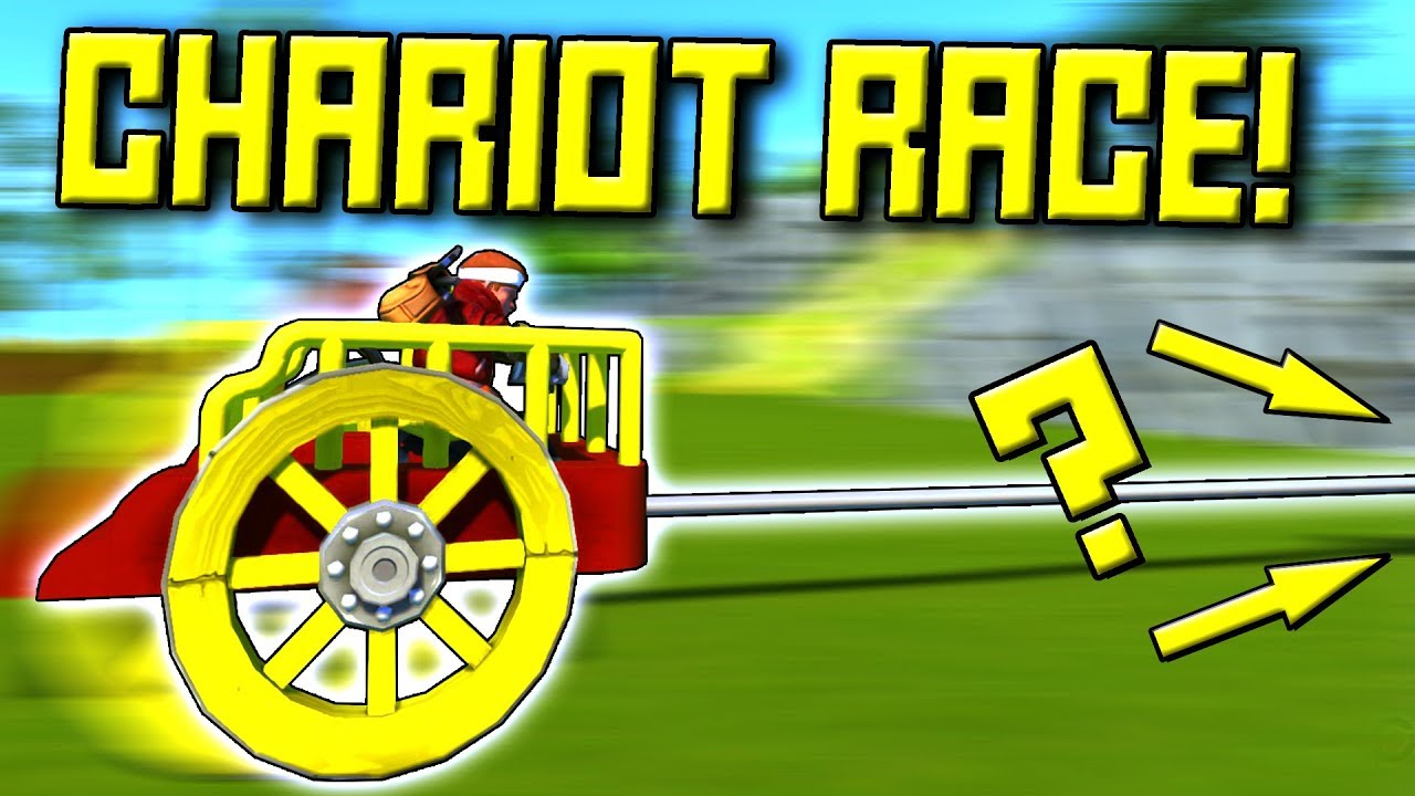 CHARIOT RACE! - Scrap Mechanic Multiplayer Monday Ep62