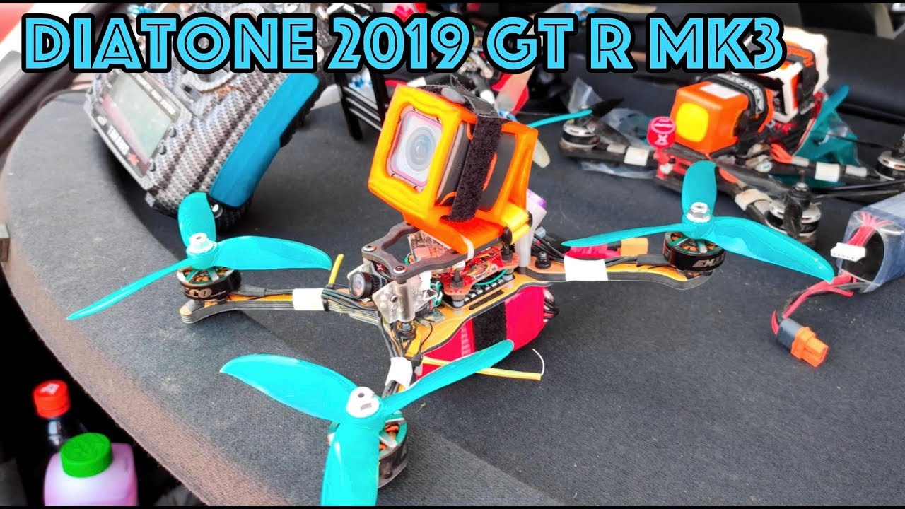 Первый полет на Diatone 2019 GTR MK3