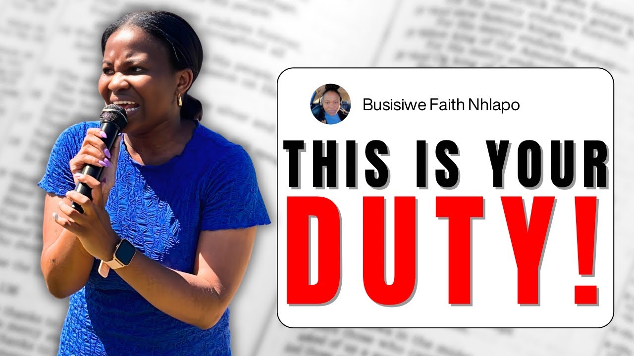 Must Watch! Ecclesiastes 12:13 Sermon | Busisiwe Nhlapo 