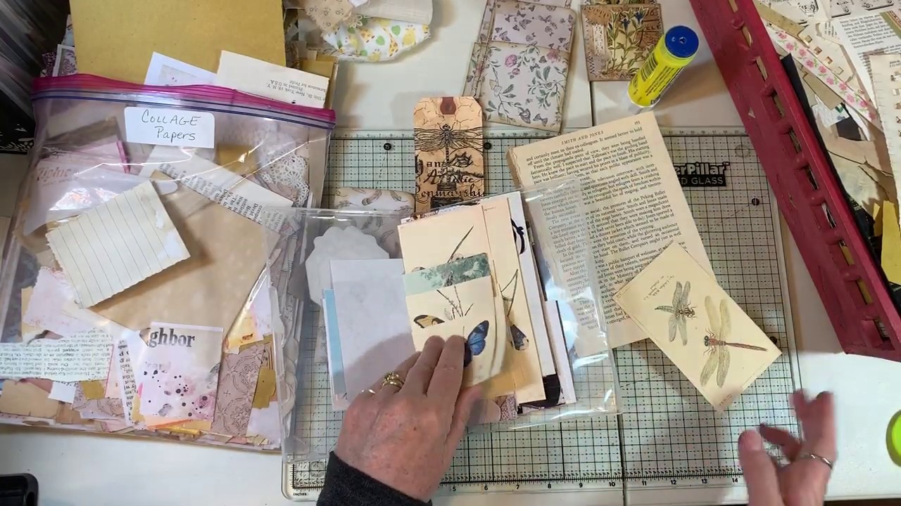 Paper Pad Project - Decorating Library Pockets & Cards