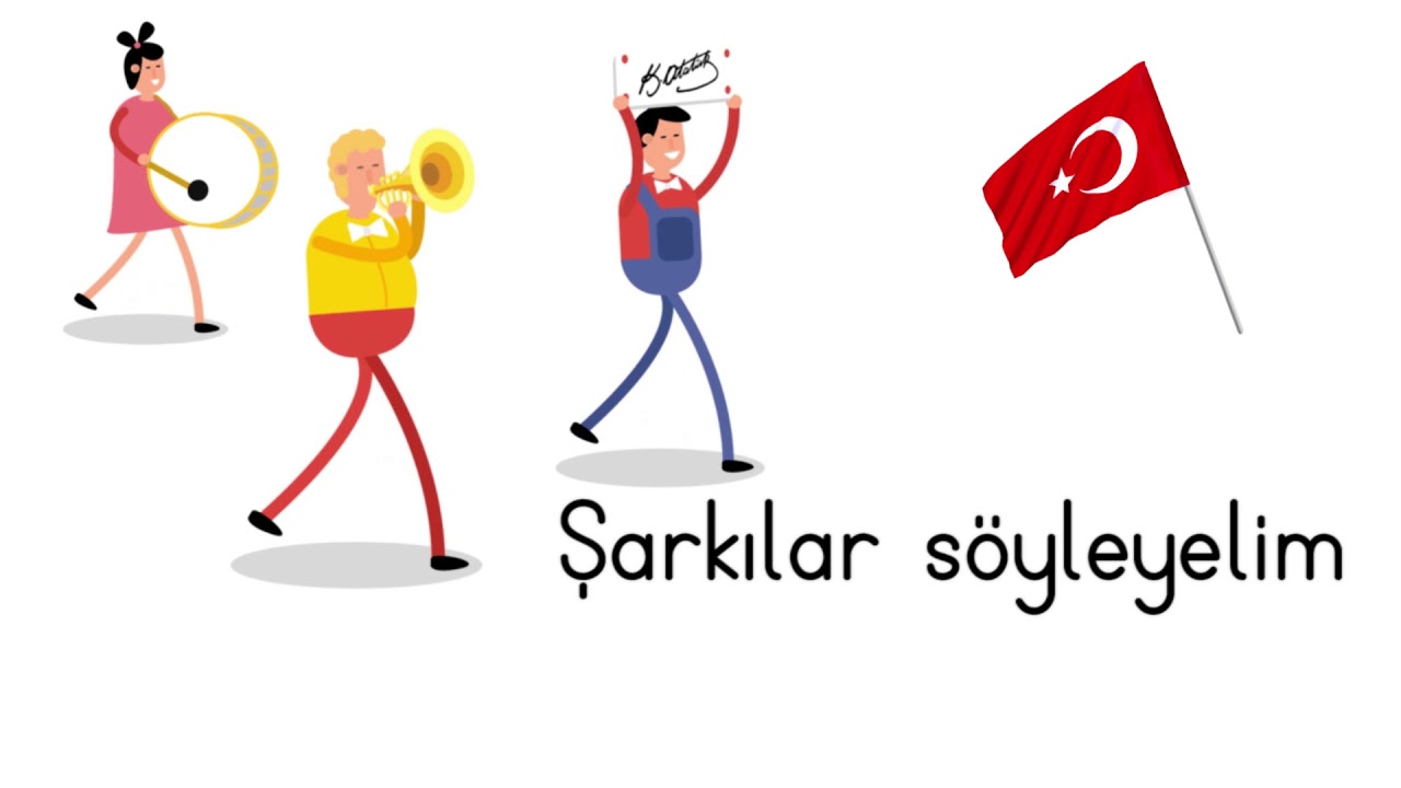 23 Nisan Şarkısı- El Ele Verelim SÖZLÜ (Okul Öncesi- İlkokul)