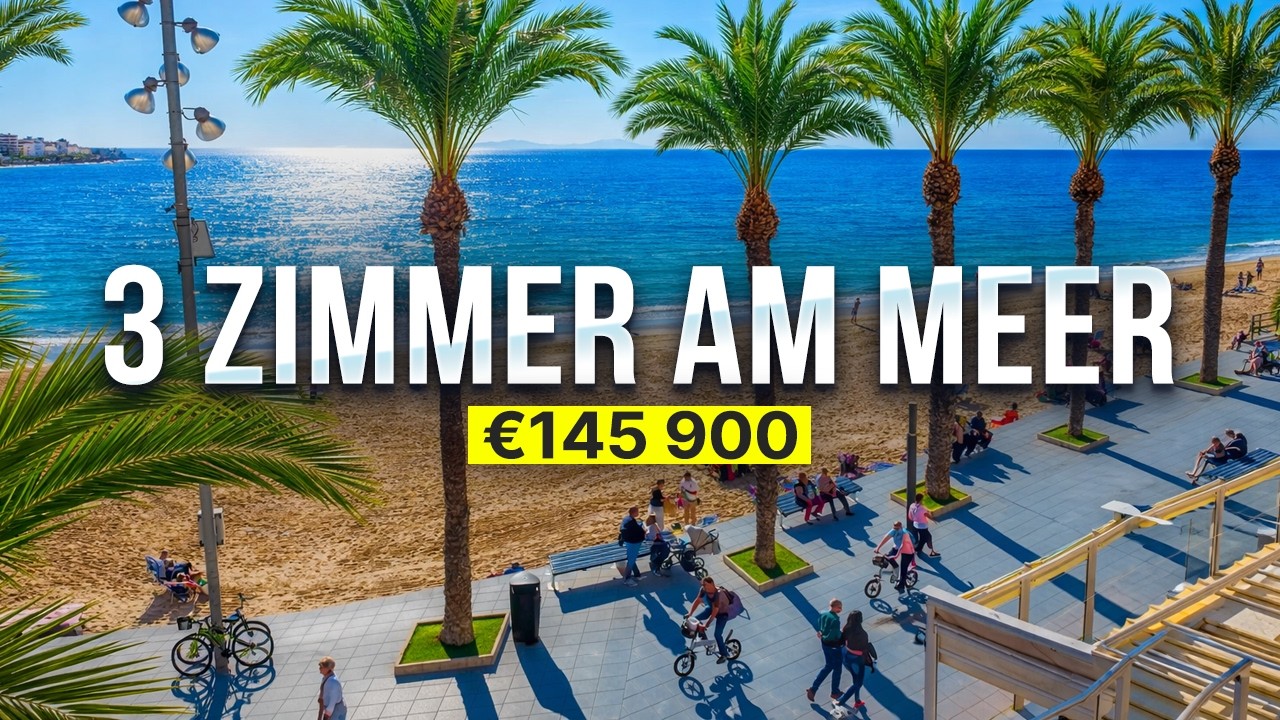 Wohnung in Spanien für 145.900€ 🇪🇸 3 Schlafzimmer direkt am Meer!