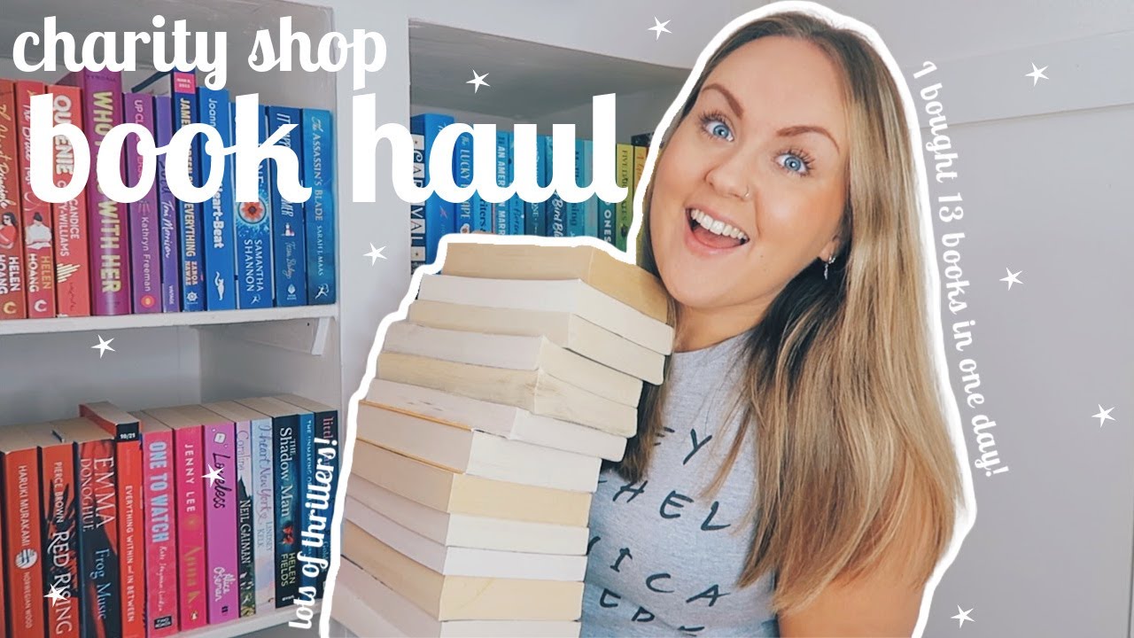 a big charity shop book haul | I bought 13 books in one day!📚